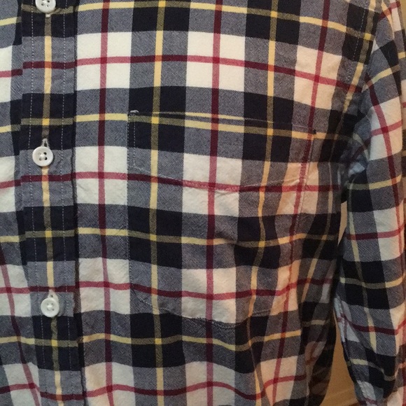 NWOT J. Crew Slim oxford cotton plaid button down - Picture 3 of 11